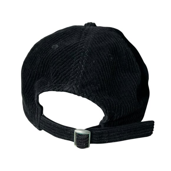 Ripple Junction Grateful Dead Bears Corduroy Cap Black Adjustable Strap Back - Picture 4 of 9